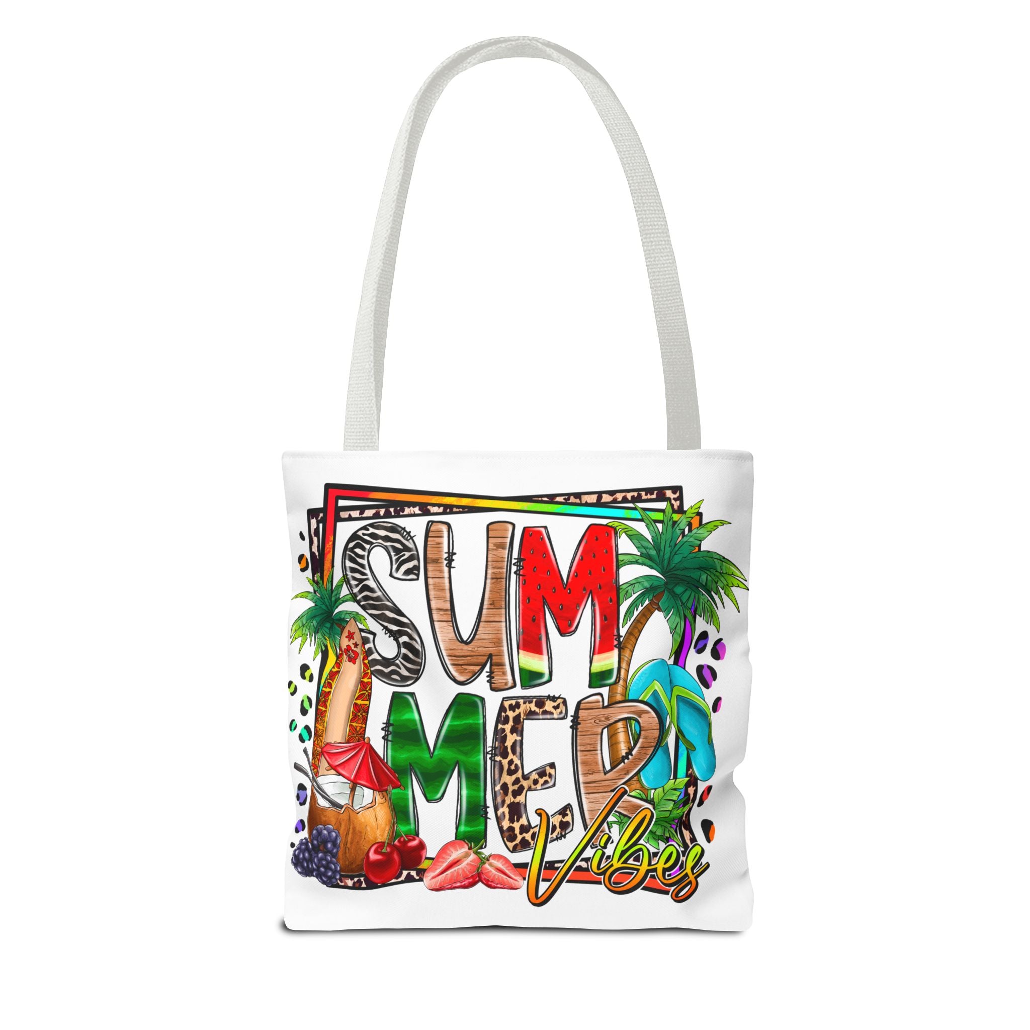 Summer Vibes Tote Bag-Phoenix Styles