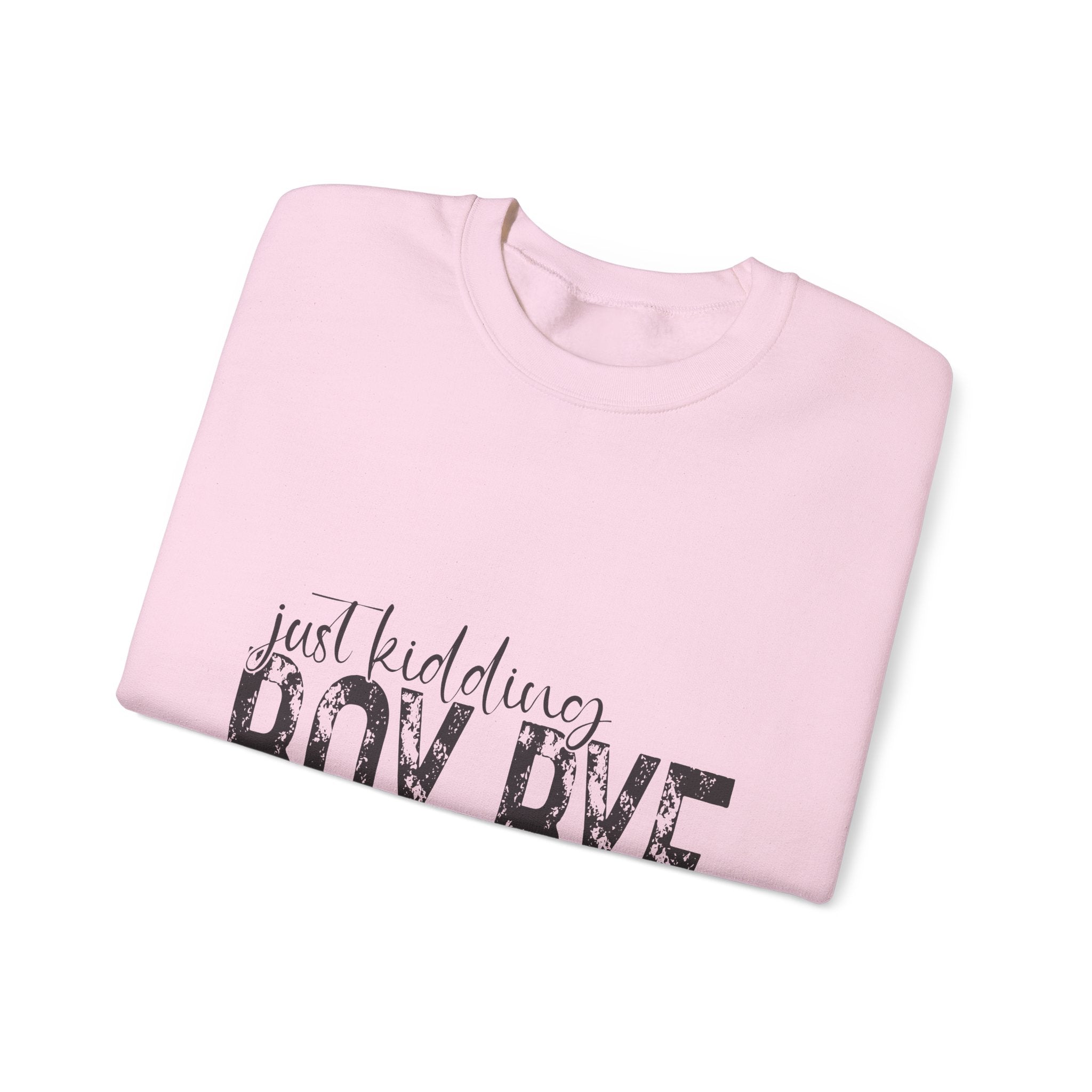 Boy Bye Valentine's Day Crewneck Sweatshirt-Phoenix Styles