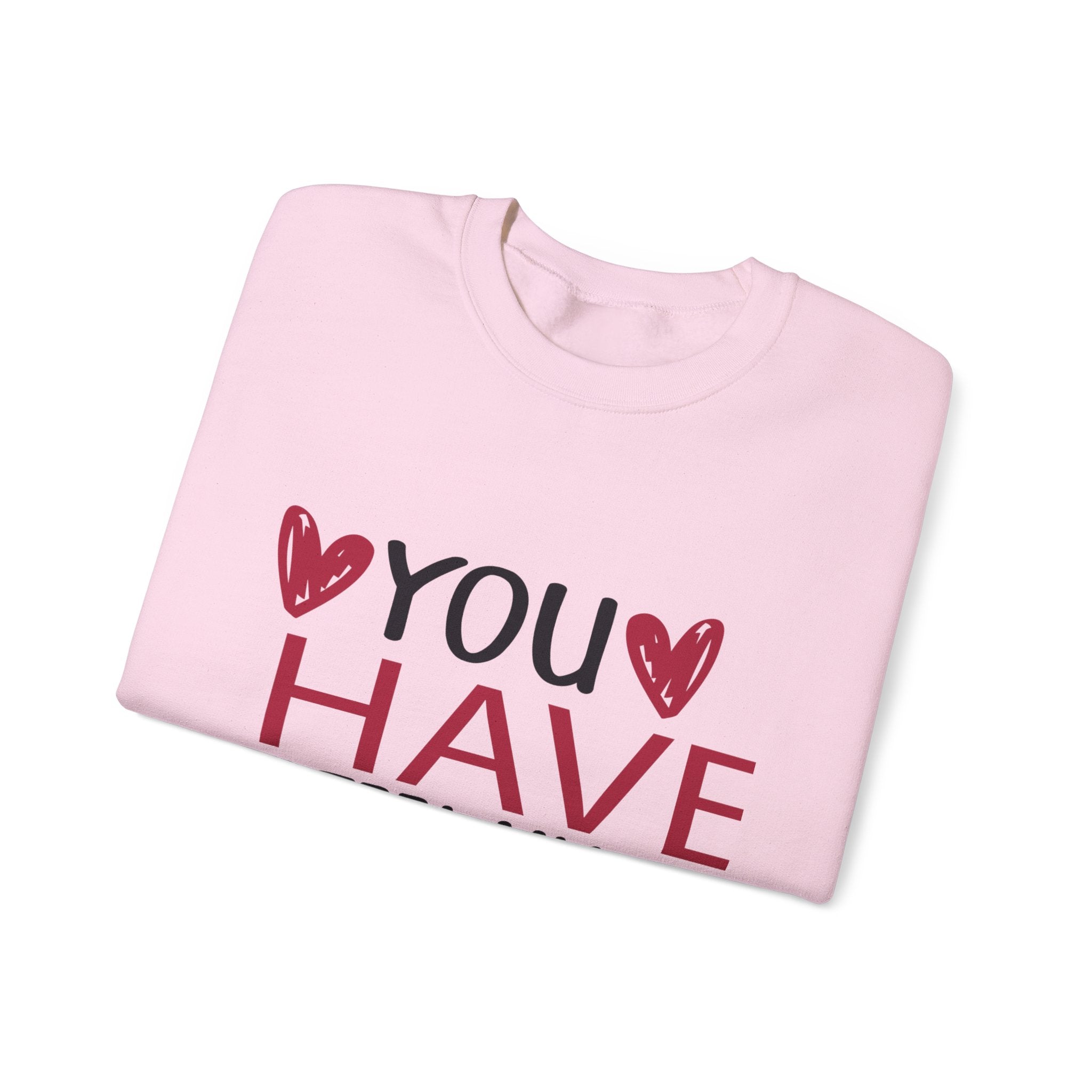 You Have Pizza My Valentine Crewneck Sweatshirt-Phoenix Styles