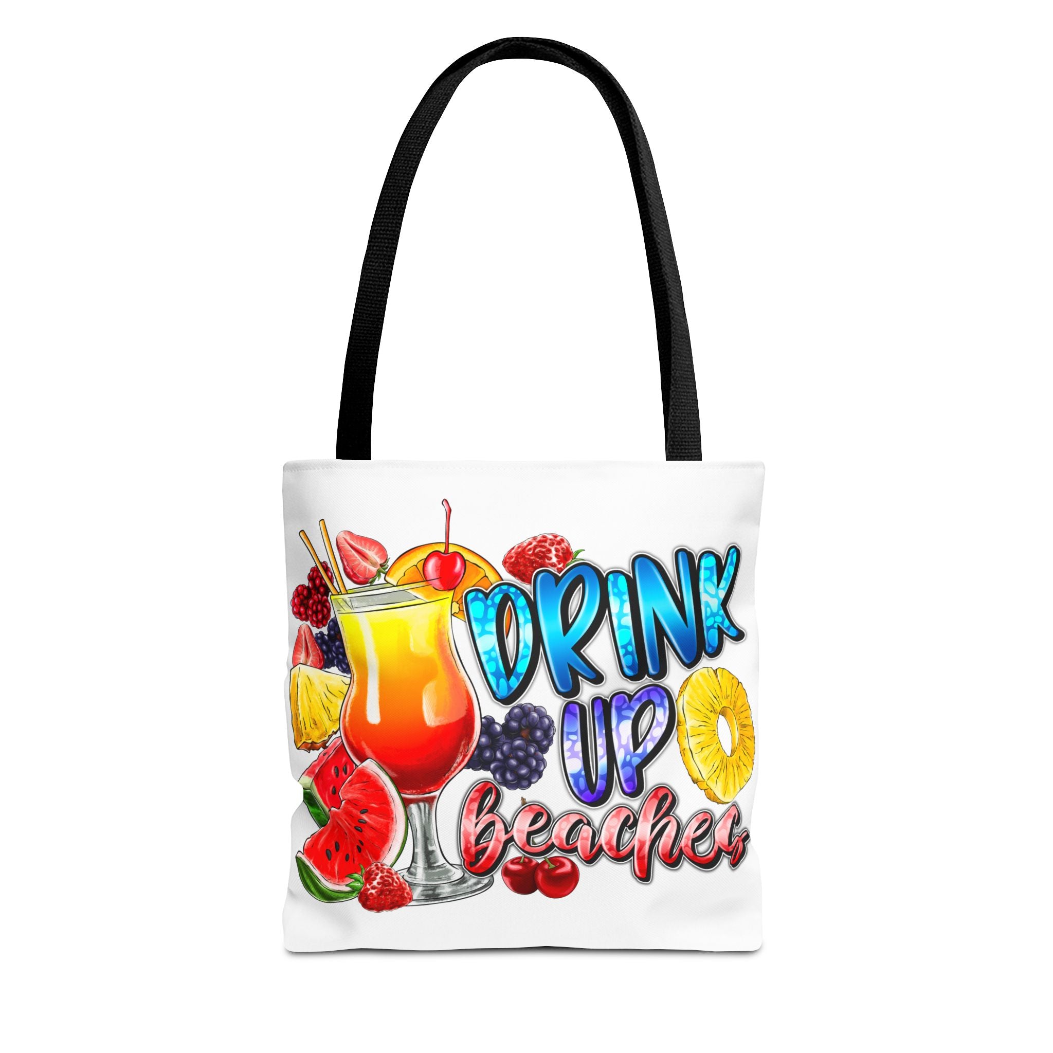 Drink up Beaches Tote Bag-Phoenix Styles