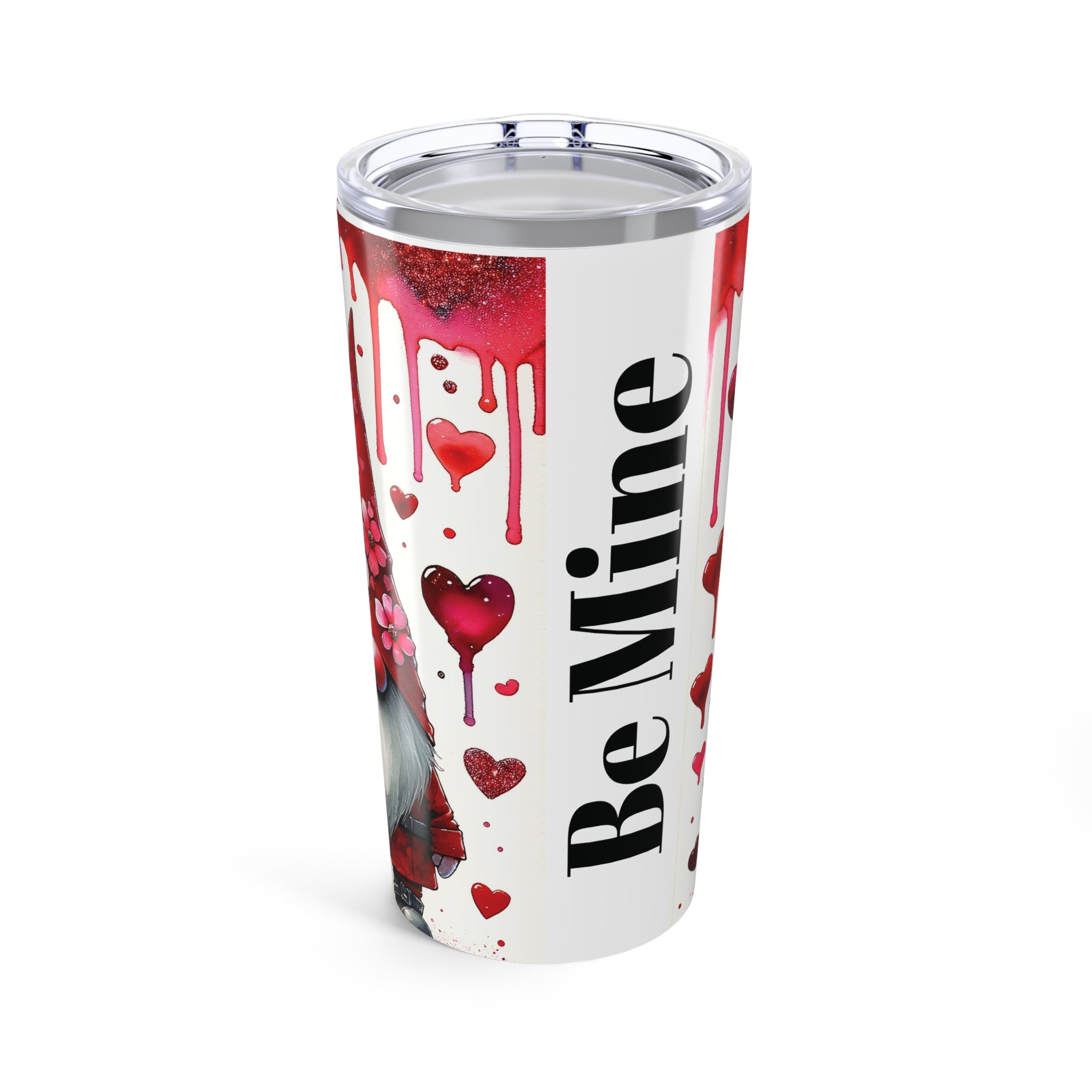 Be Mine Valentine Gnome Tumbler 20oz