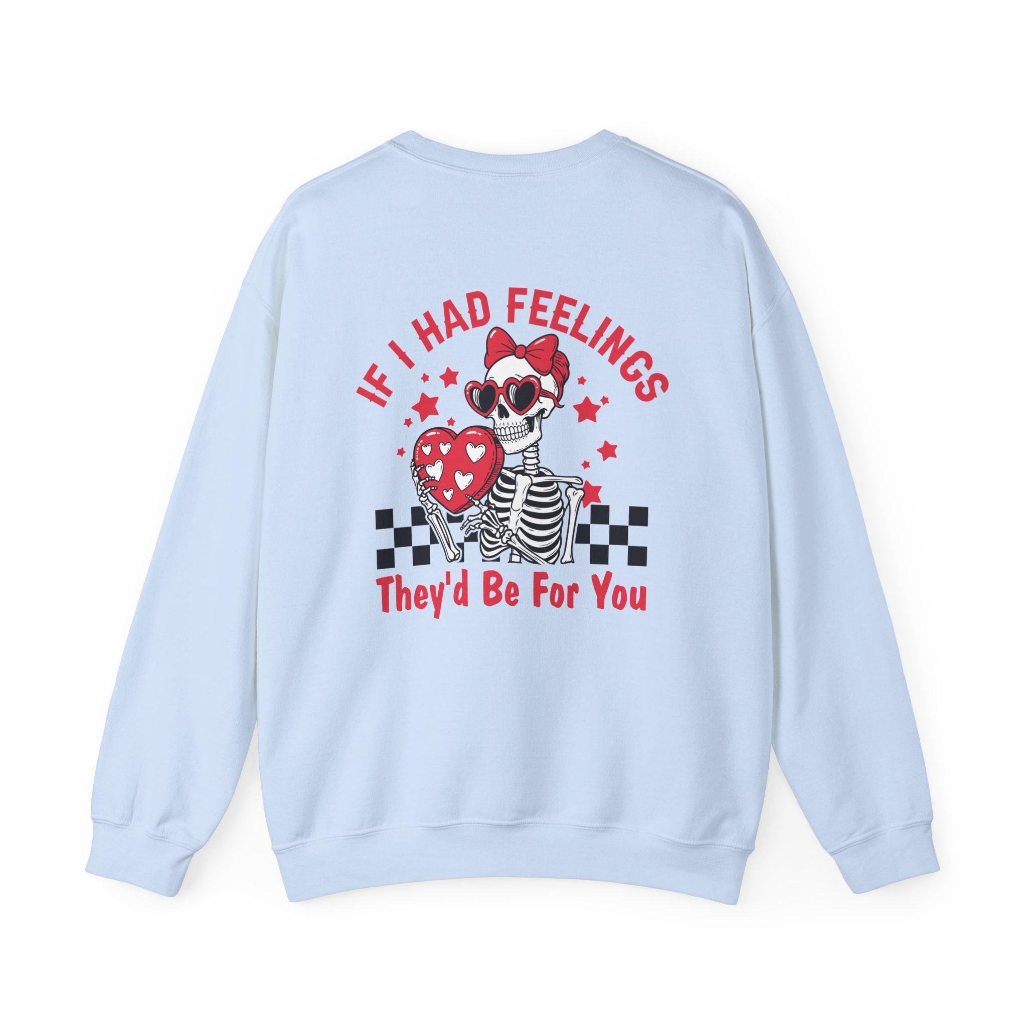 Feelings For You Cupid Valentine's Day Crewneck Sweatshirt-Phoenix Styles