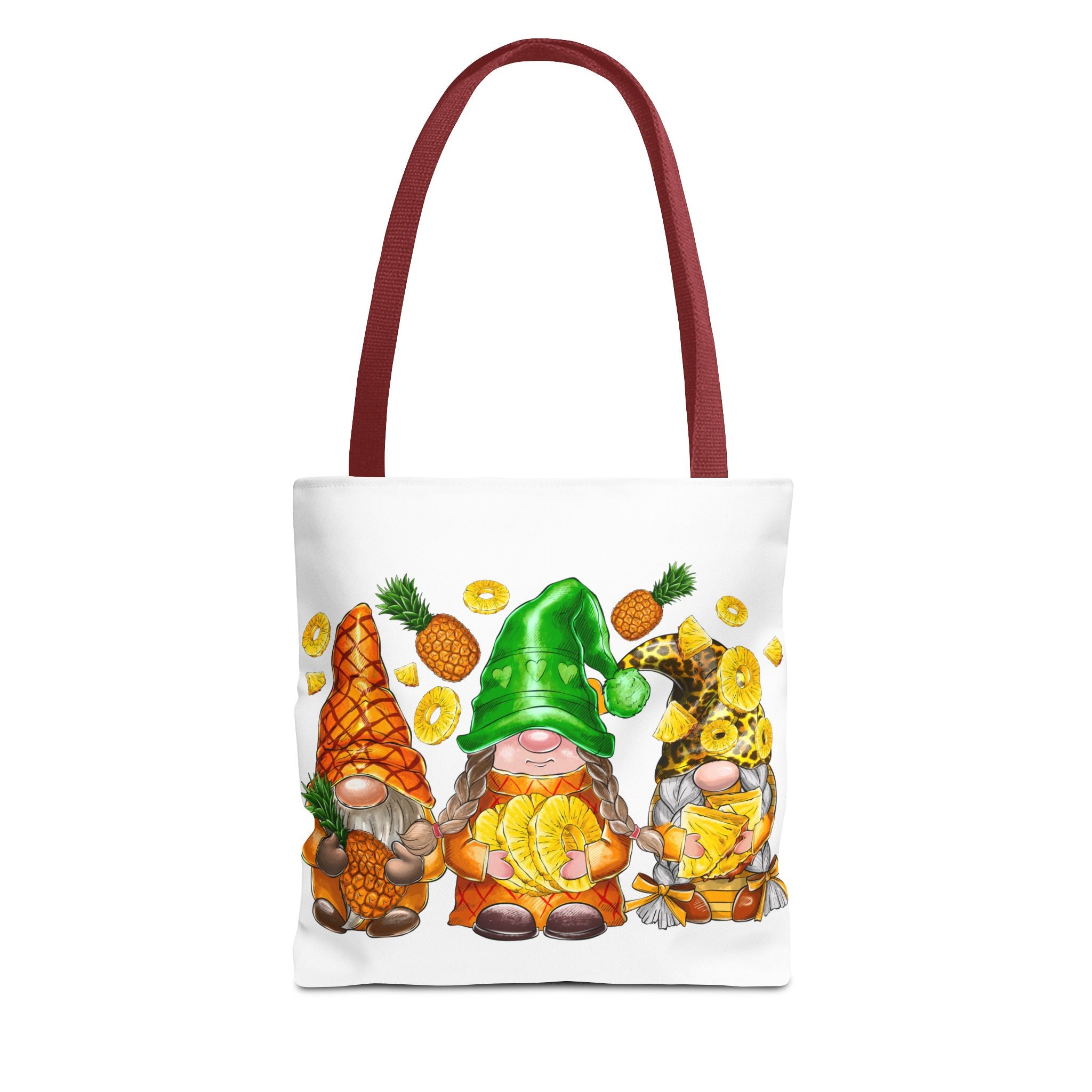 Pineapple Gnomes Tote Bag-Phoenix Styles