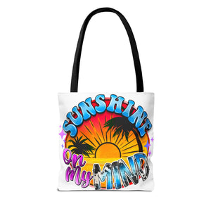 Sunshine On My Mind Tote Bag-Phoenix Styles