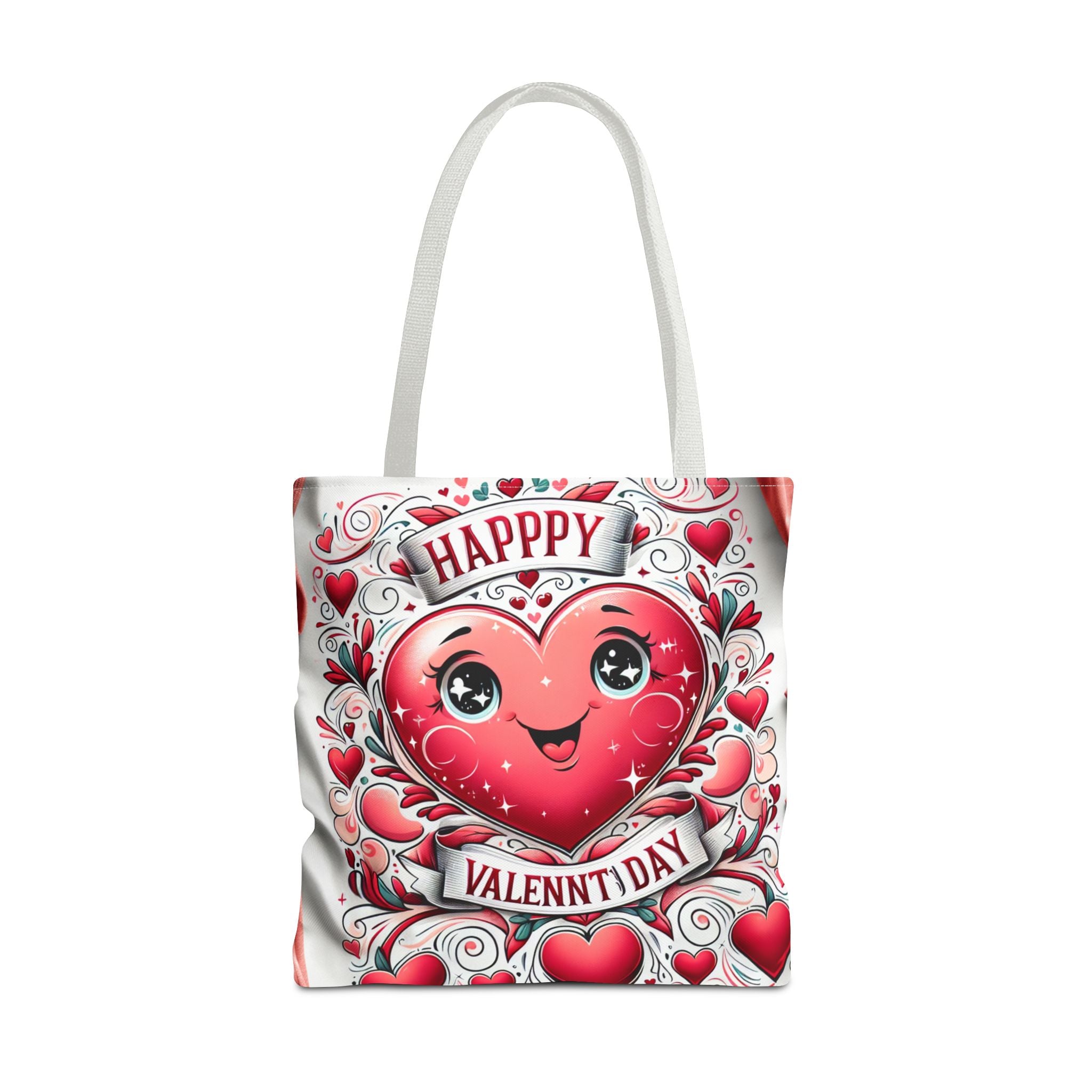 Happy Valentines Day Tote Bag-Phoenix Styles