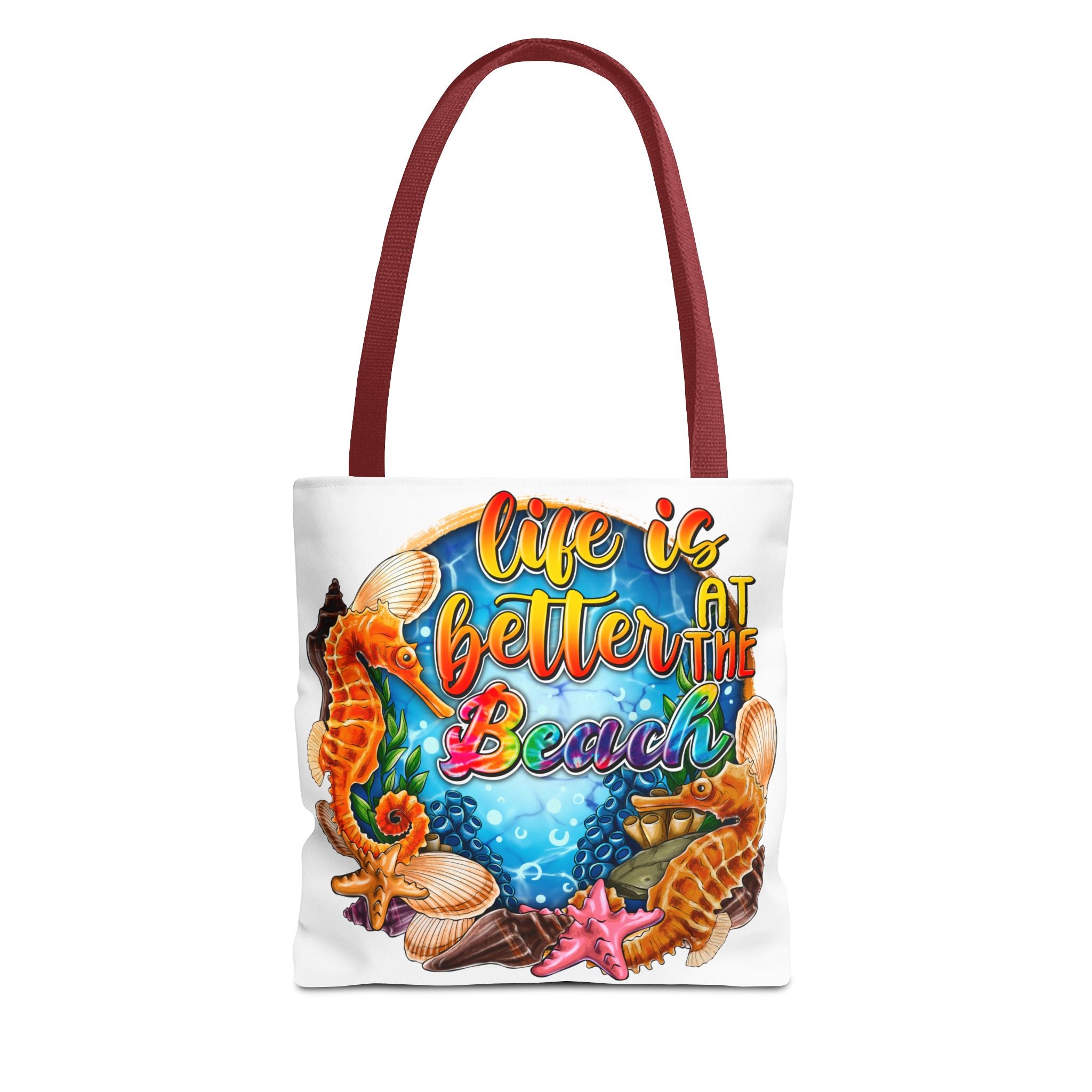 Life is Better At the Beach Tote Bag-Phoenix Styles