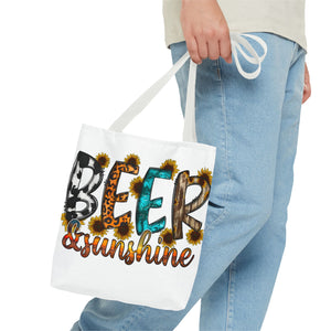 Beer Sunshine Tote Bag-Phoenix Styles