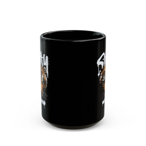 Stay Wild Tiger Black Mug (11oz, 15oz)-Phoenix Styles