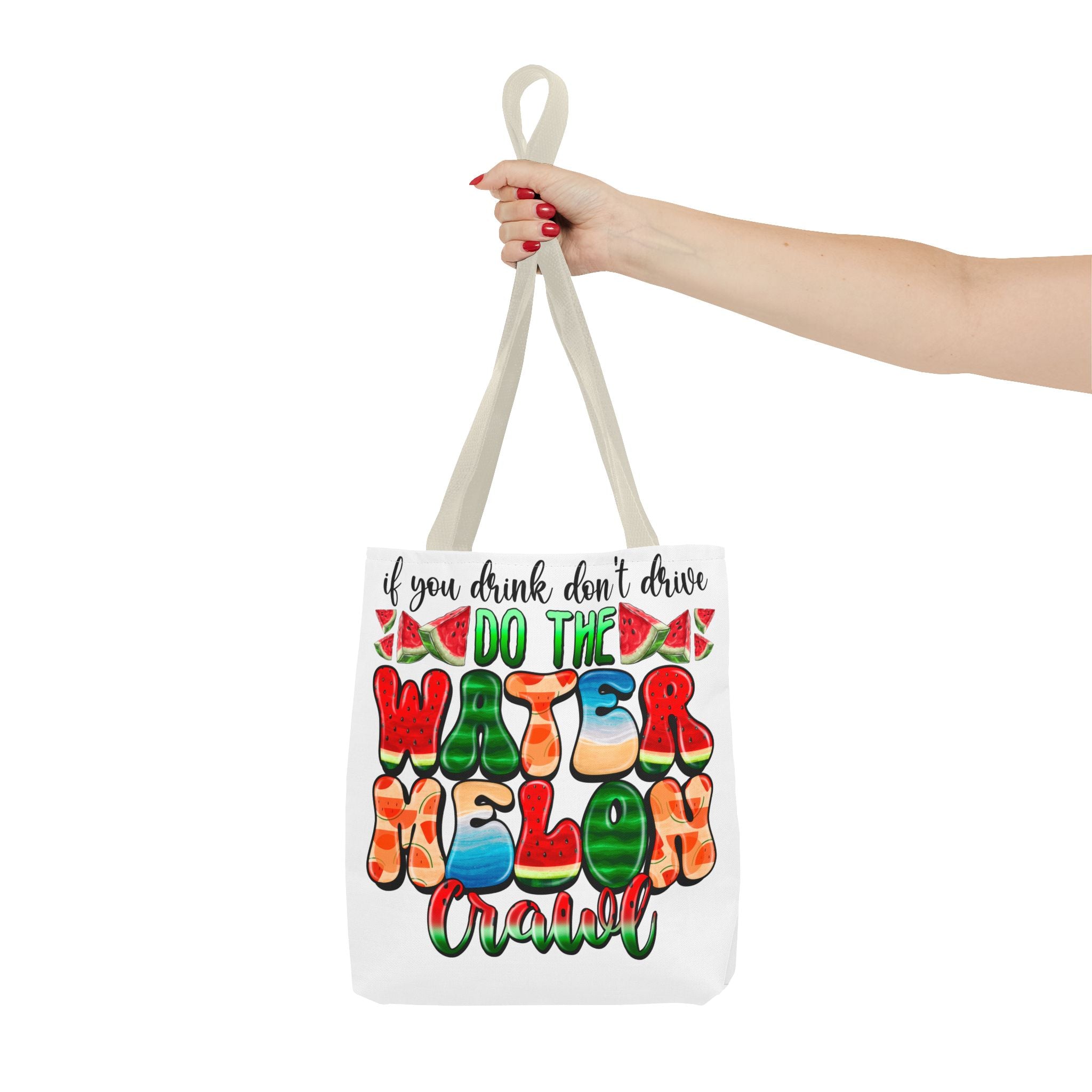 Do The Watermelon Crawl Tote Bag-Phoenix Styles