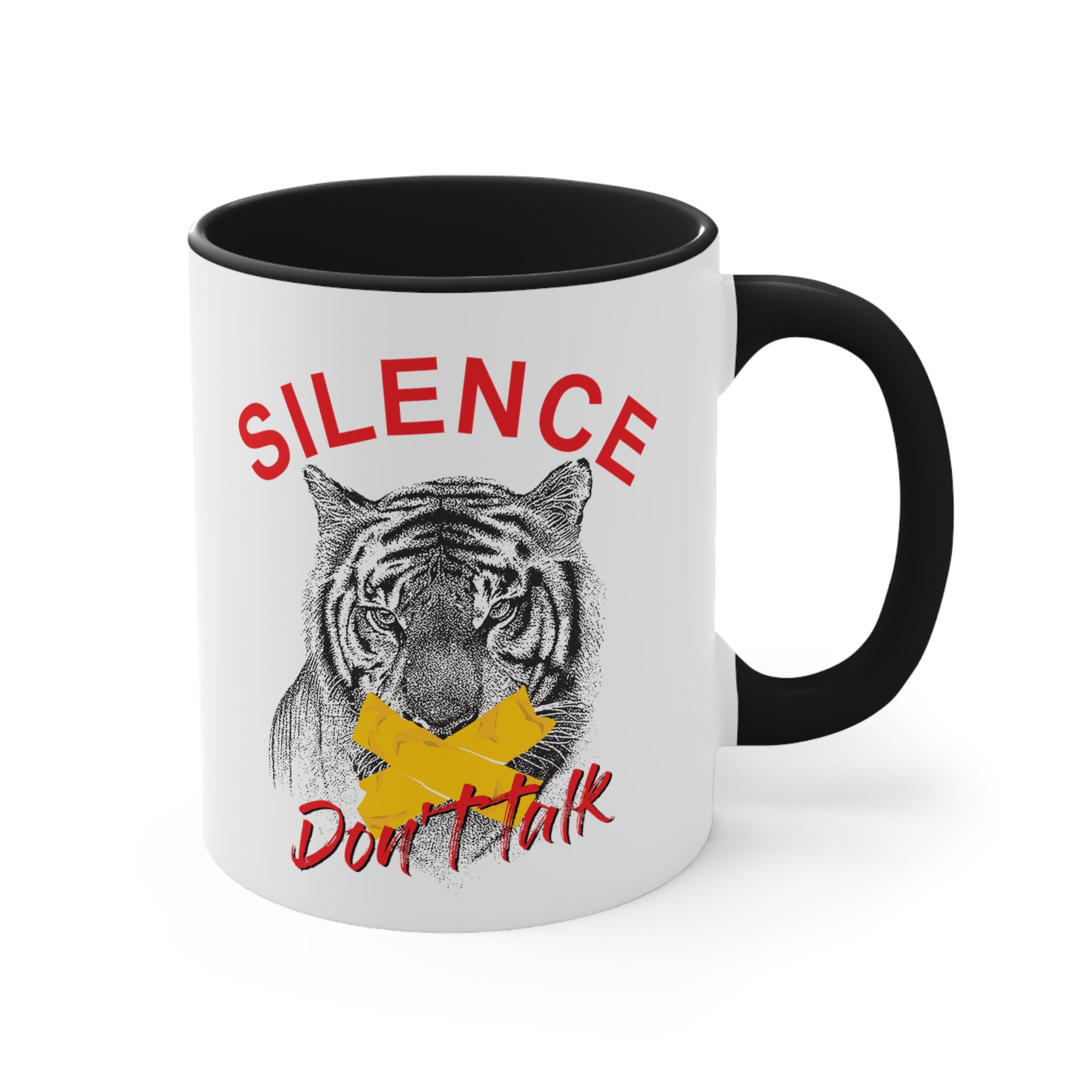 Dont Talk Accent Coffee Mug, 11oz-Phoenix Styles