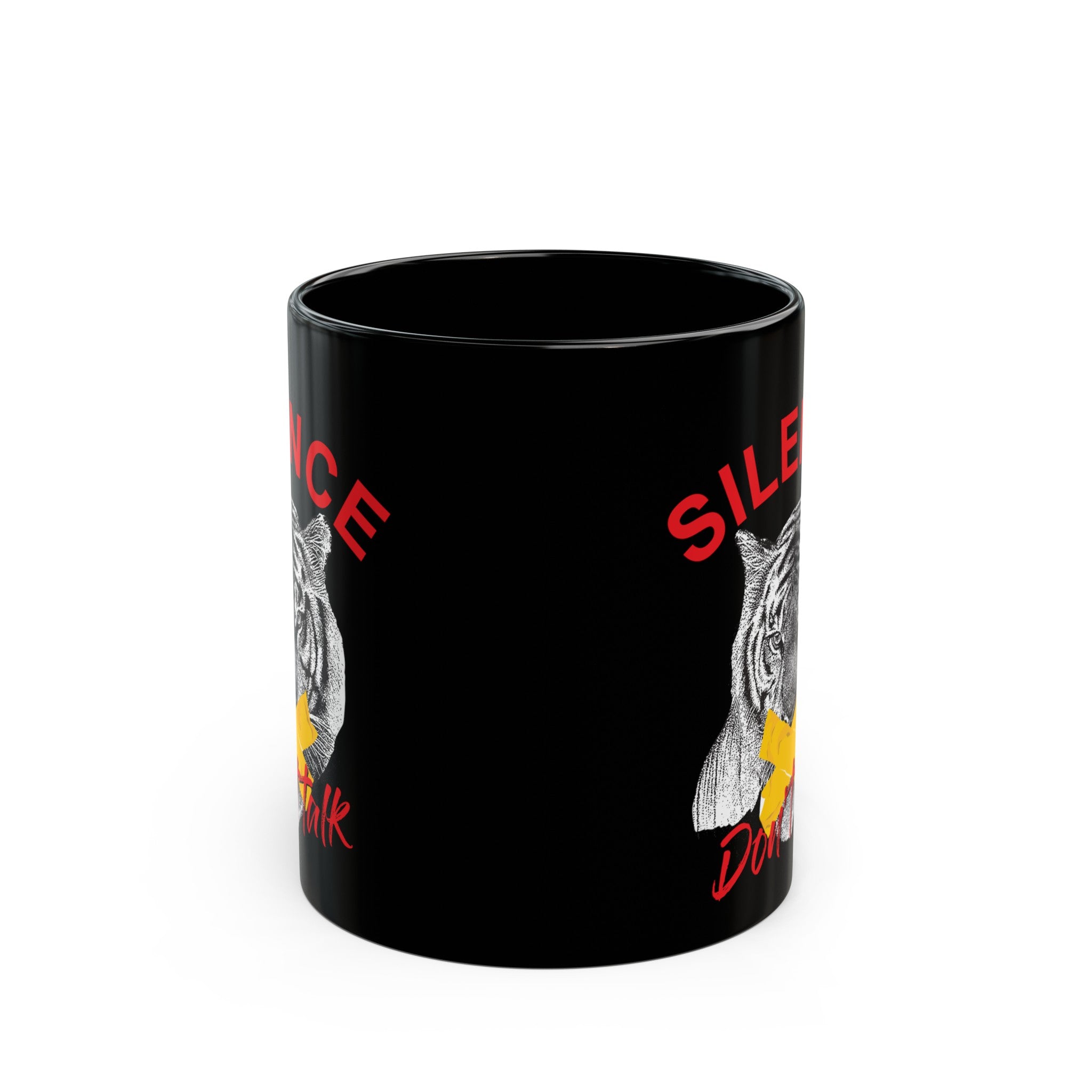 Dont Talk Black Mug (11oz, 15oz)-Phoenix Styles