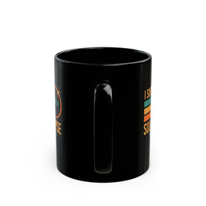 I Survived Solar Eclipse New Hampshire Black Mug (11oz, 15oz)-Phoenix Styles