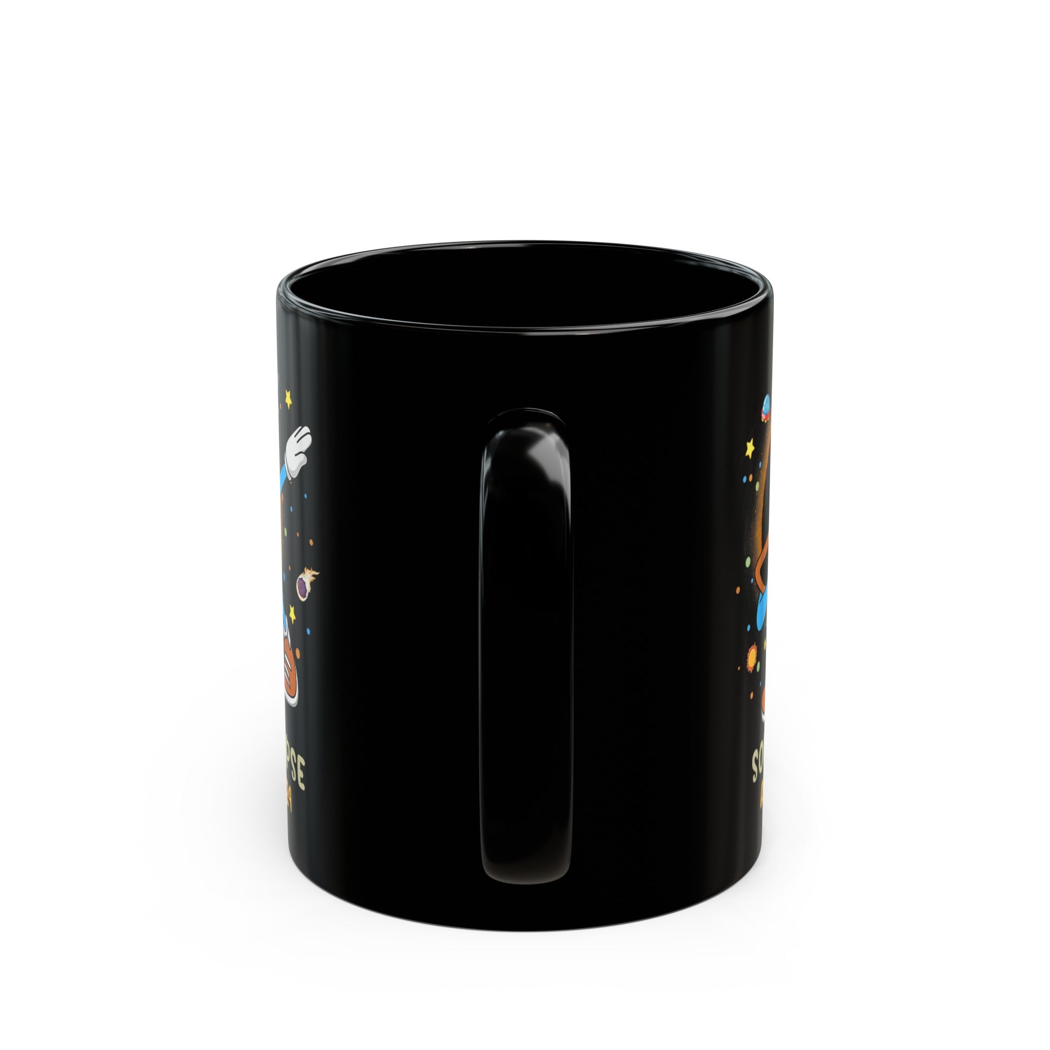 Solar Eclipse Black Mug (11oz, 15oz)-Phoenix Styles