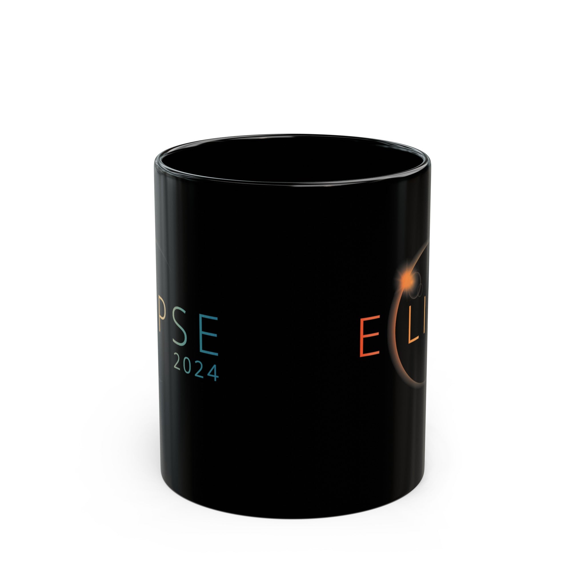 Eclipse 2024 Black Mug (11oz, 15oz)-Phoenix Styles