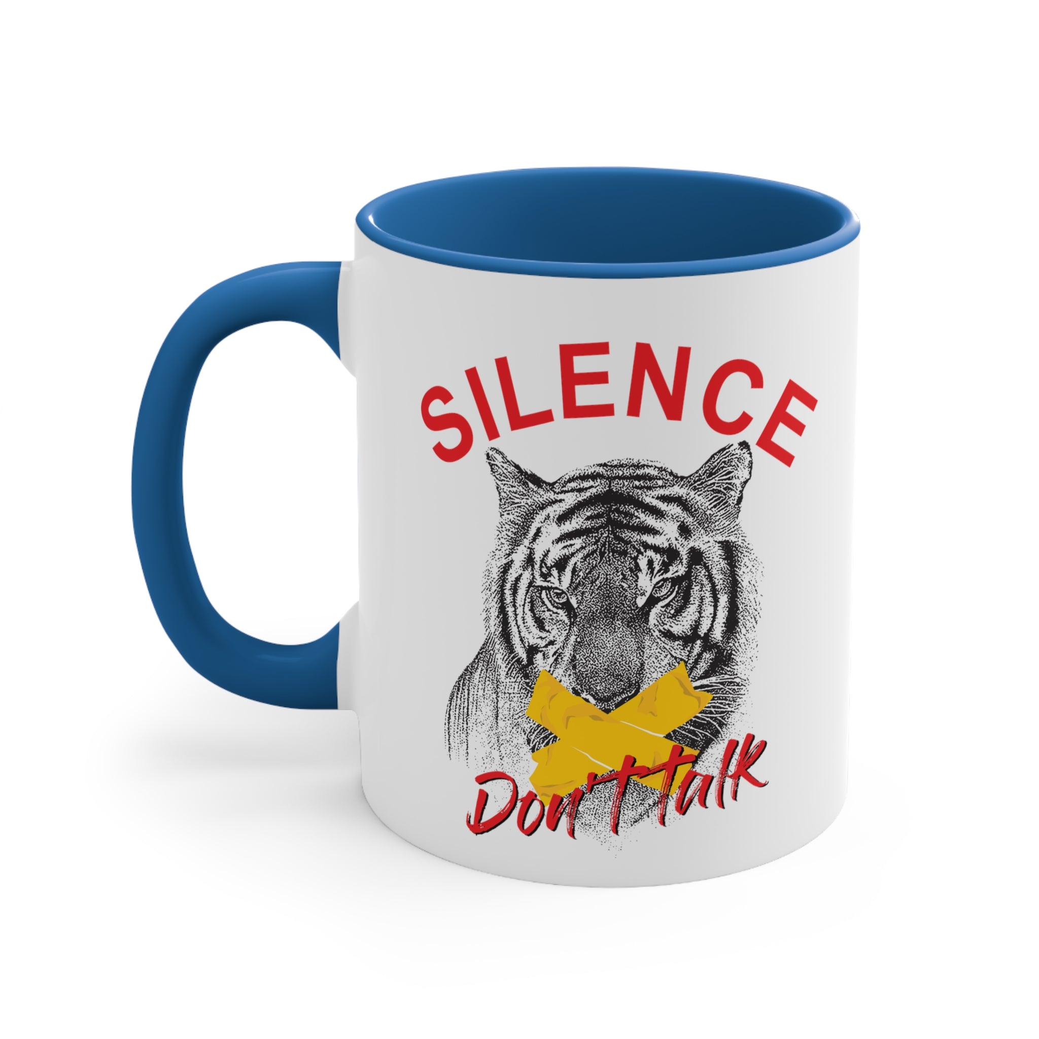 Dont Talk Accent Coffee Mug, 11oz-Phoenix Styles