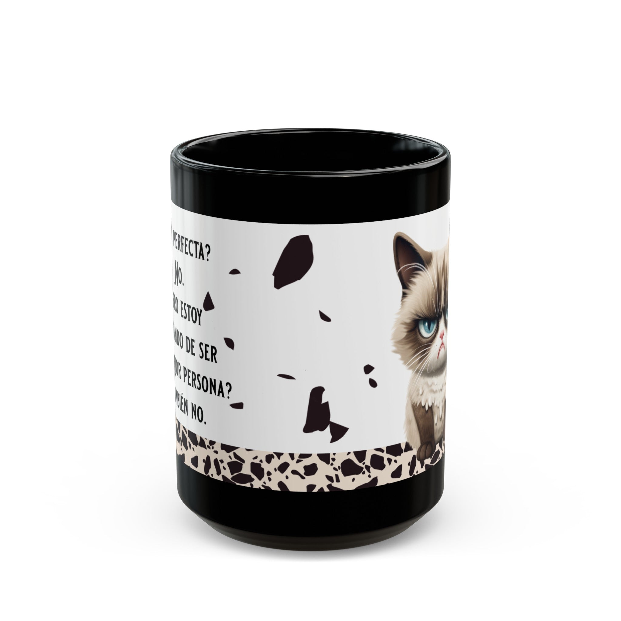 Soy Perfecta Black Mug-Phoenix Styles