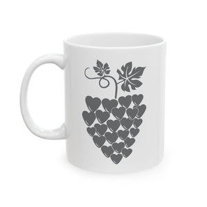 Bunch Grapes Ceramic Mug-Phoenix Styles