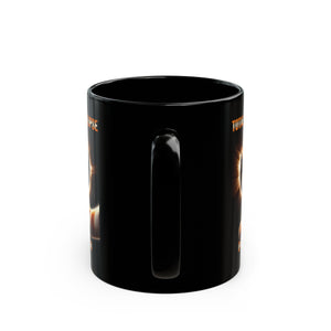 Kitty Solar Black Mug (11oz, 15oz)-Phoenix Styles