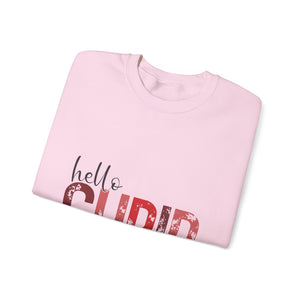 Hello Cupid Valentine's Day Crewneck Sweatshirt-Phoenix Styles