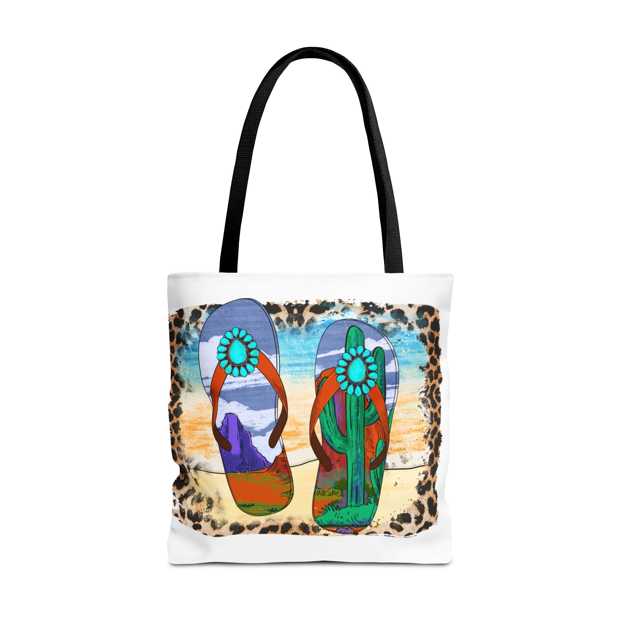 Flips Flops Summer Tote Bag-Phoenix Styles