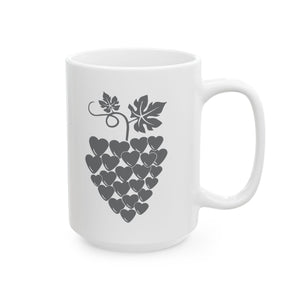 Bunch Grapes Ceramic Mug-Phoenix Styles