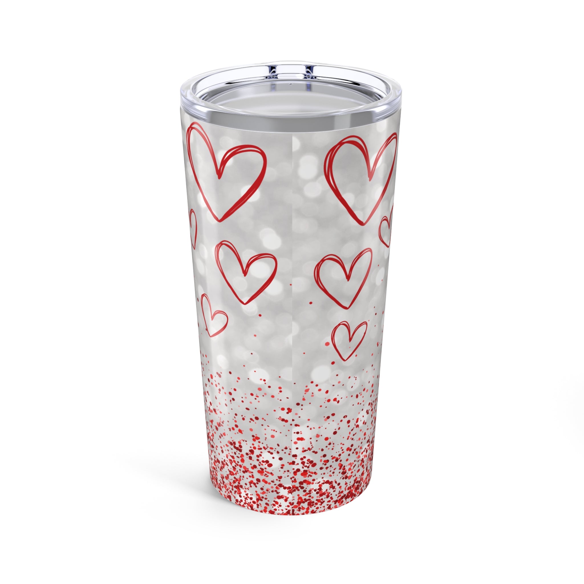 Hearty Heart Valentine's Day Tumbler-Phoenix Styles