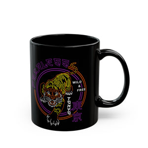 Wild and Free Black Mug (11oz, 15oz)-Phoenix Styles