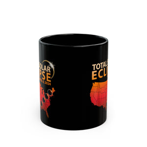 Total Solar Eclipse Black Mug (11oz, 15oz)-Phoenix Styles