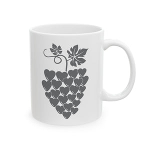 Bunch Grapes Ceramic Mug-Phoenix Styles