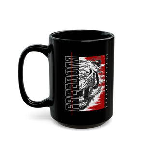 Freedom Black Mug (11oz, 15oz)-Phoenix Styles