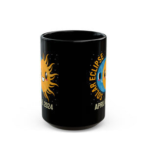 Solar Eclipse Black Mug (11oz, 15oz)-Phoenix Styles