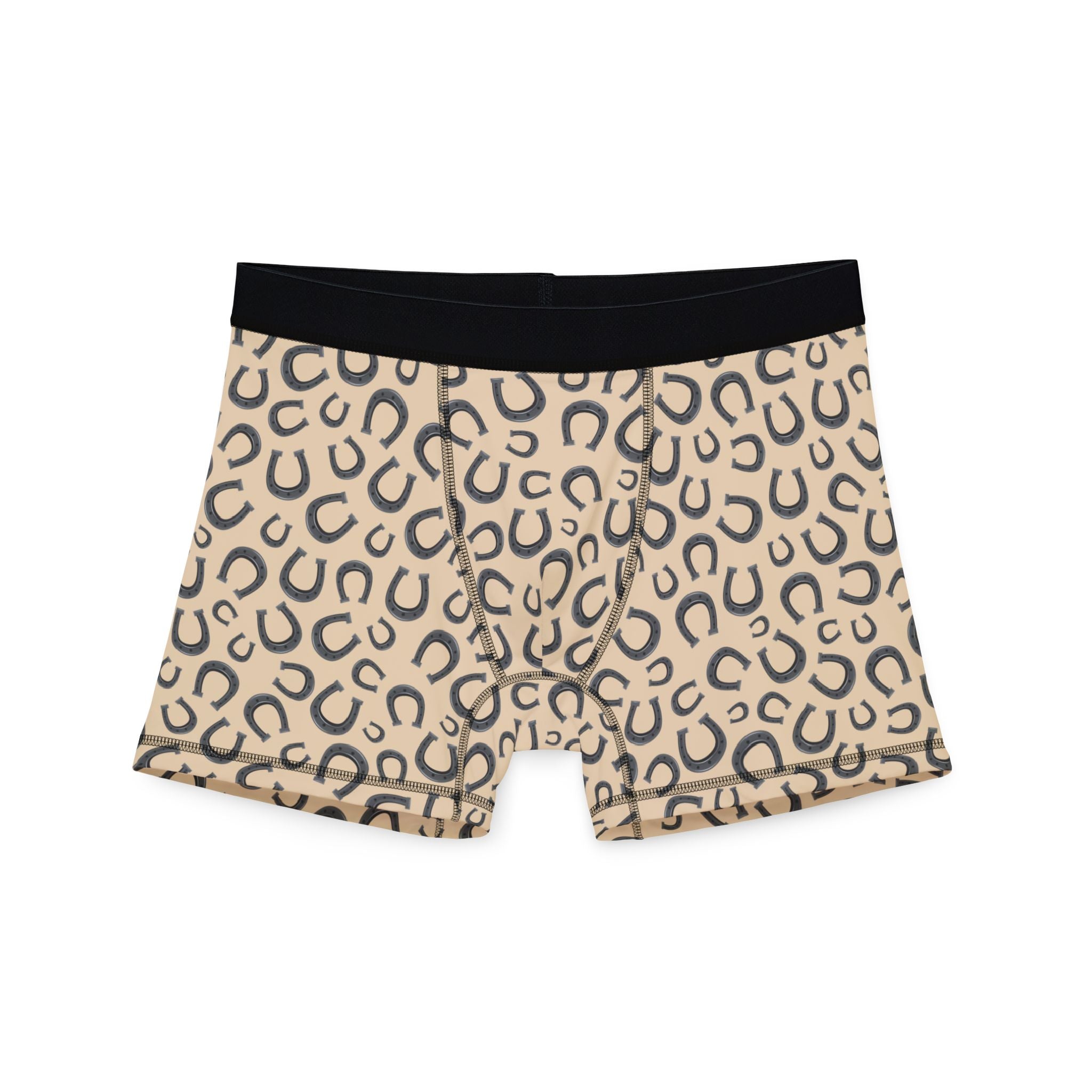Horseshoe Print Men's Boxers - Stylish & Comfortable Edition