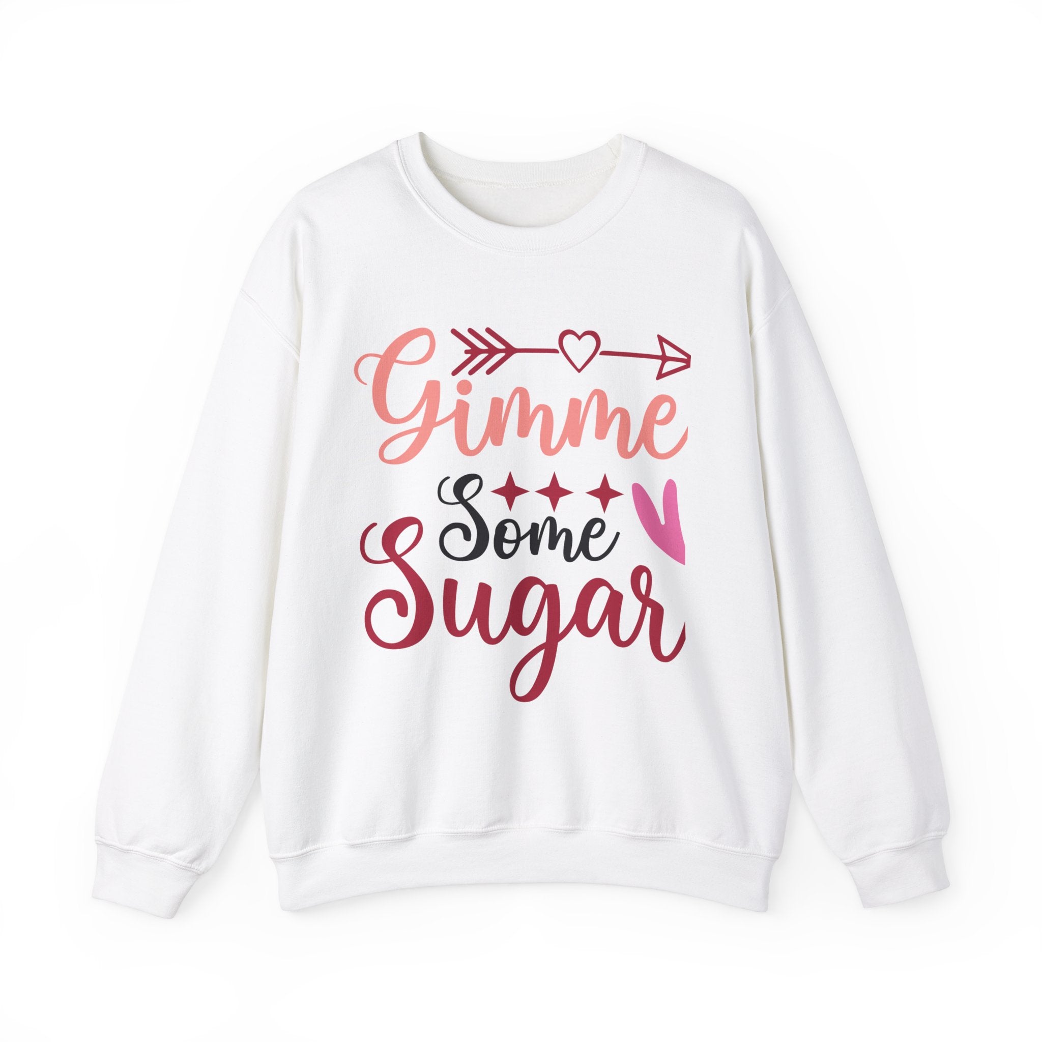 Gimme Some Sugar Valentine's Day Crewneck Sweatshirt-Phoenix Styles