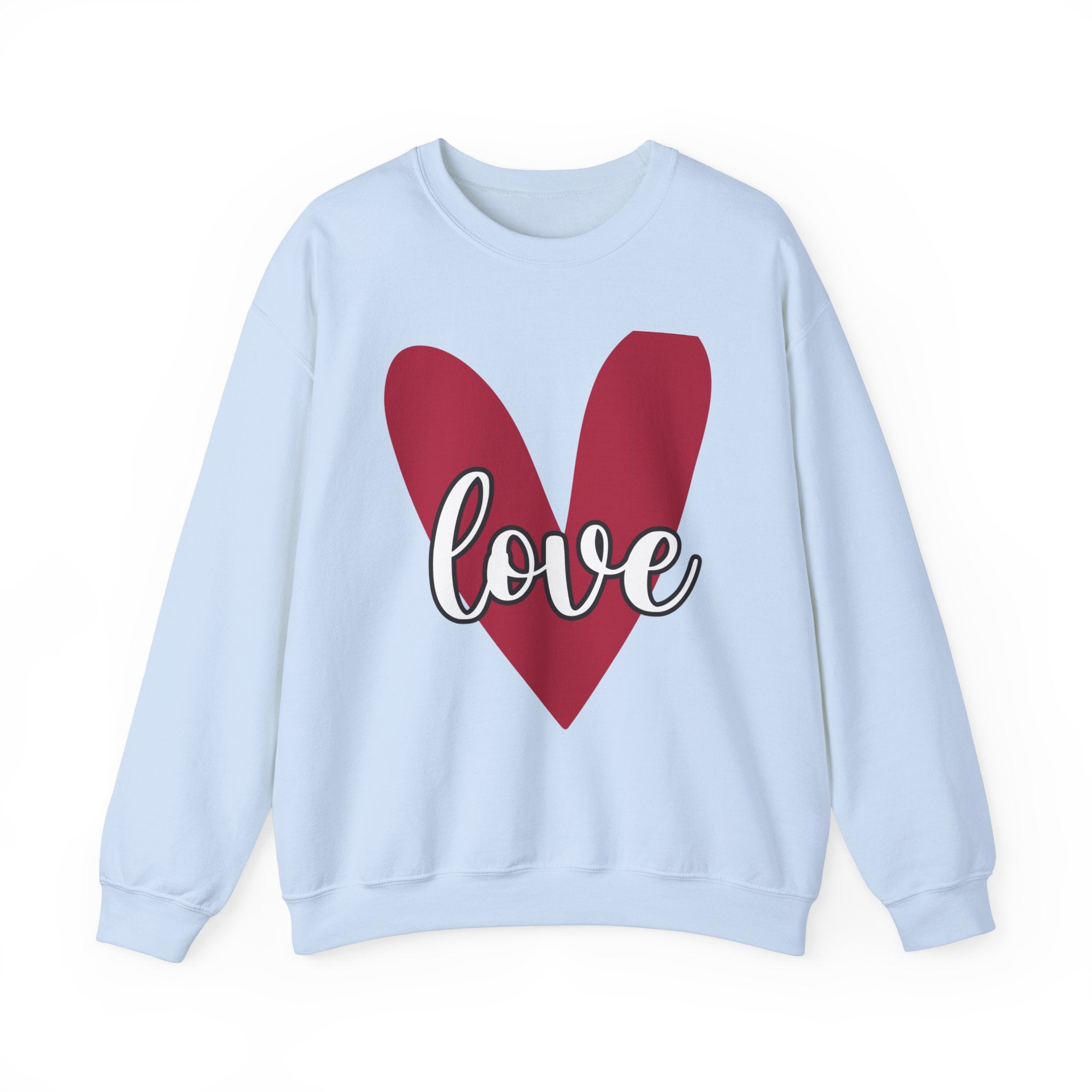 Love Valentine's Day Crewneck Sweatshirt-Phoenix Styles