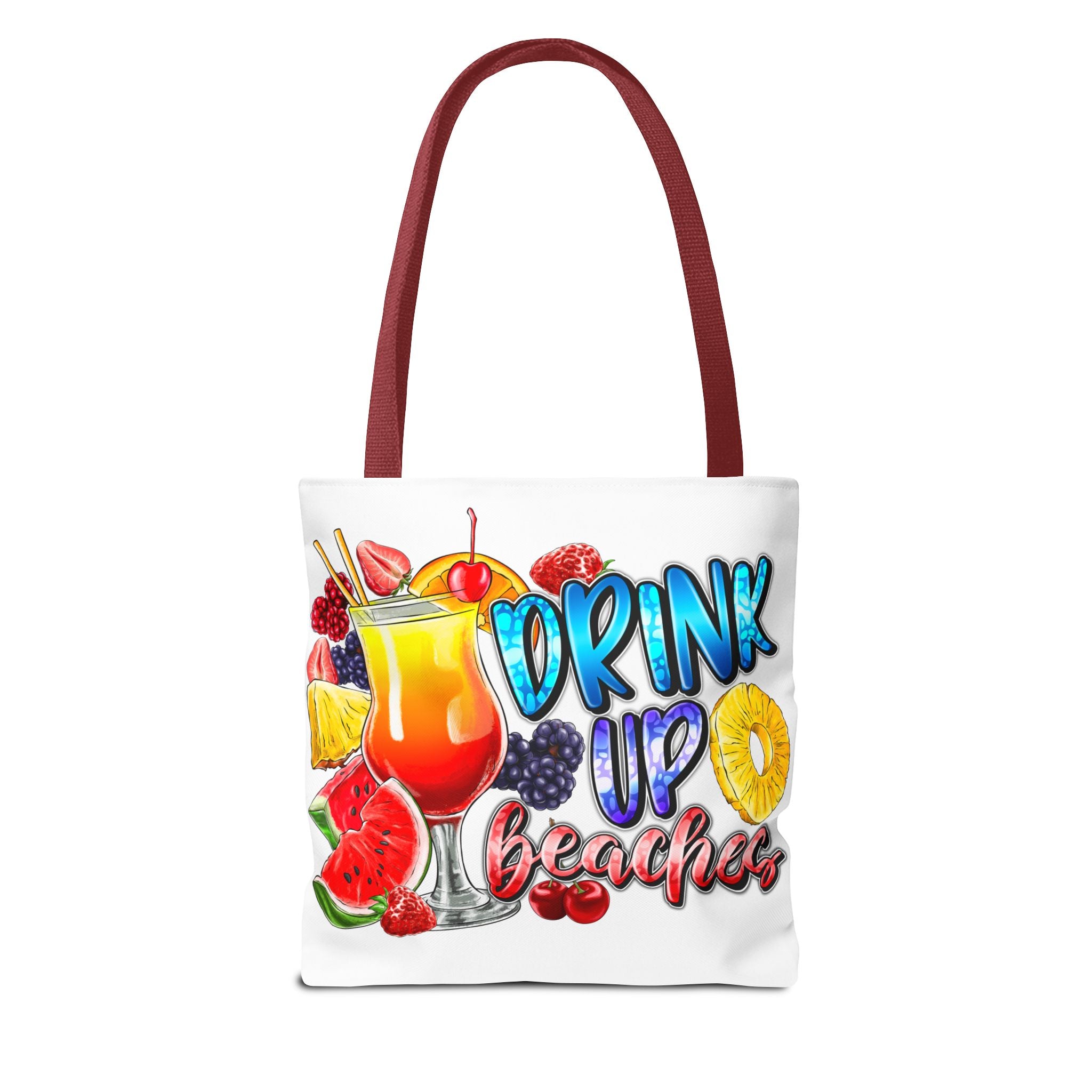 Drink up Beaches Tote Bag-Phoenix Styles