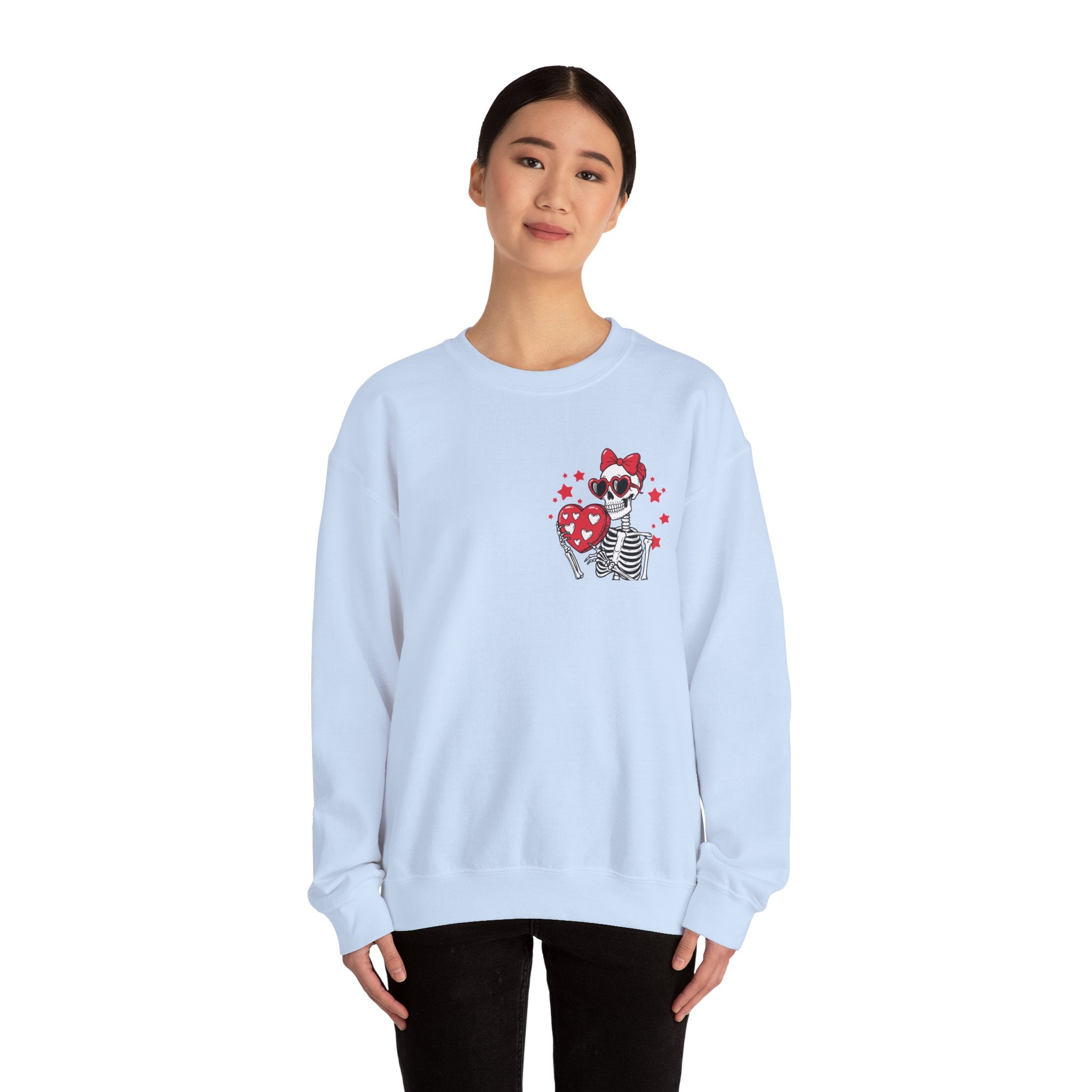 Feelings For You Cupid Valentine's Day Crewneck Sweatshirt-Phoenix Styles