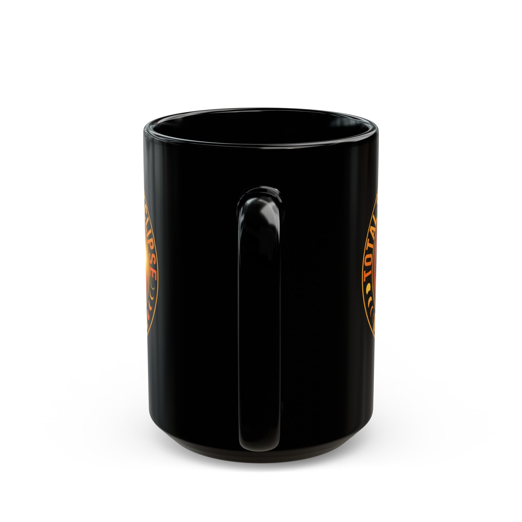 Solar Eclipse Black Mug (11oz, 15oz)-Phoenix Styles