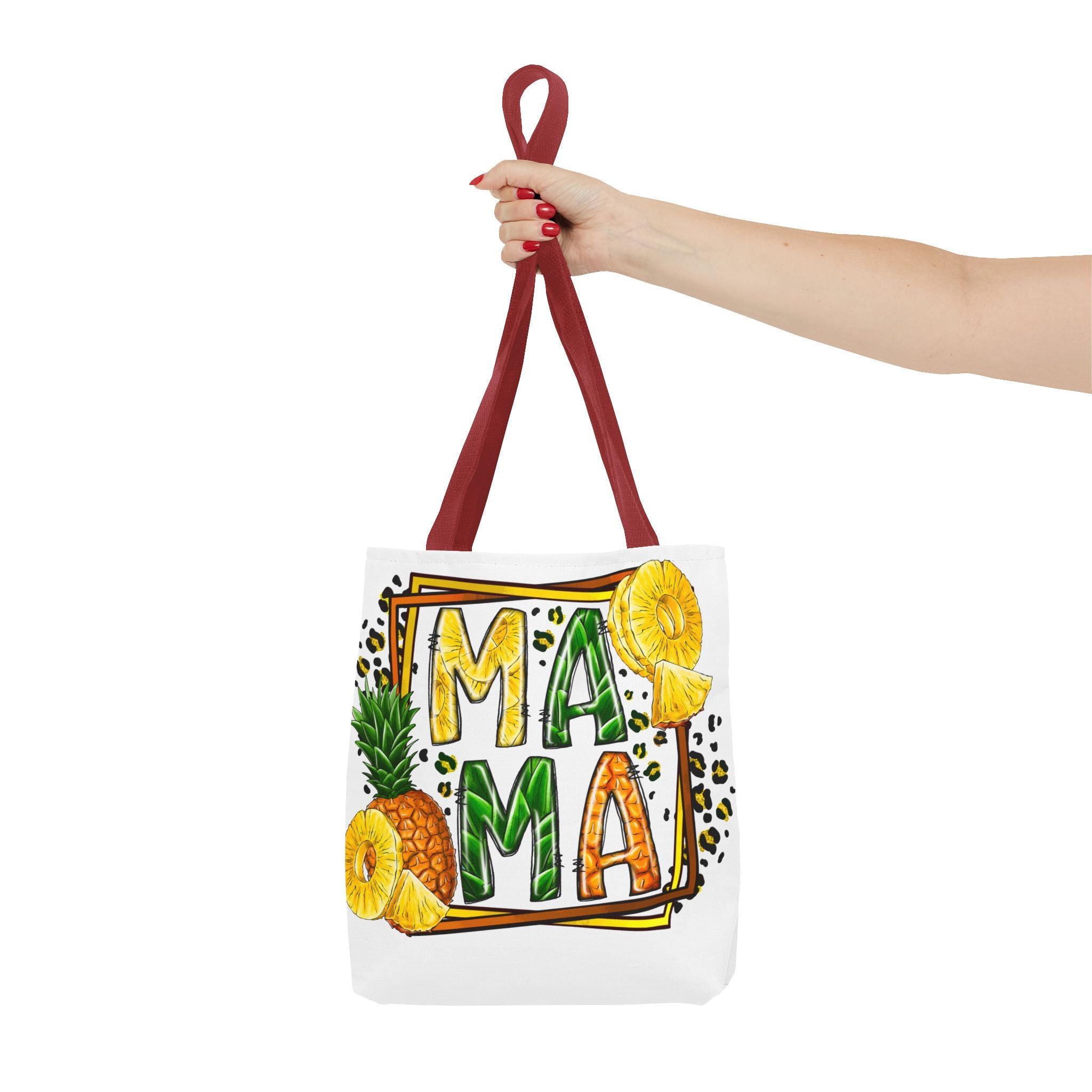 Mama Pineapple Tote Bag-Phoenix Styles