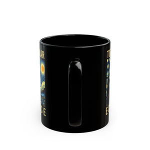 Total Solar Eclipse- Sun Black Mug (11oz, 15oz)-Phoenix Styles