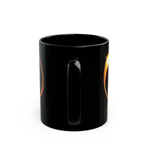 Solar Eclipse Black Mug (11oz, 15oz)-Phoenix Styles