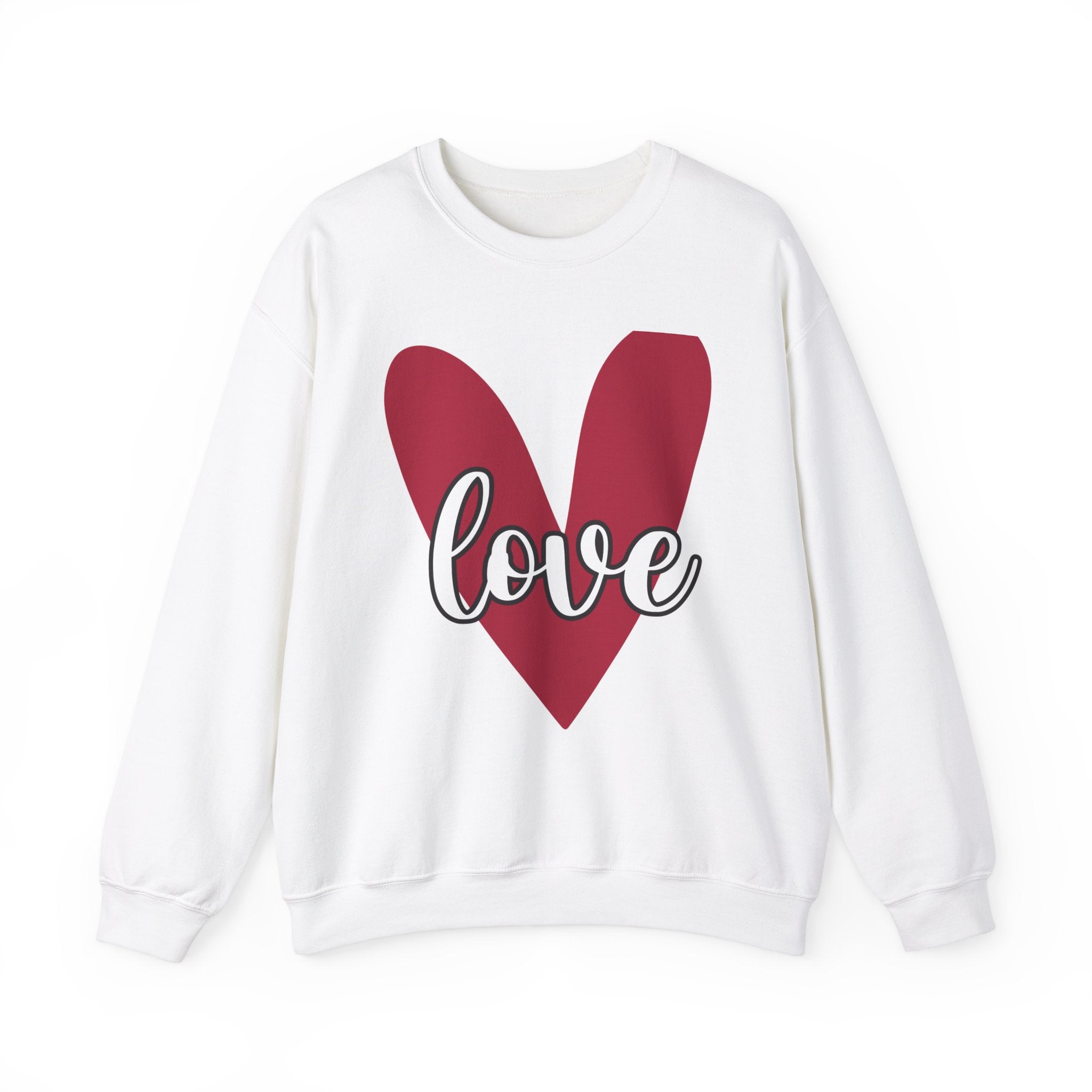 Love Valentine's Day Crewneck Sweatshirt-Phoenix Styles