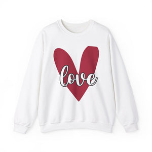 Love Valentine's Day Crewneck Sweatshirt-Phoenix Styles