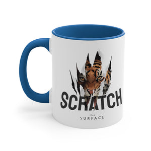 Scrath The Surface Accent Coffee Mug, 11oz-Phoenix Styles