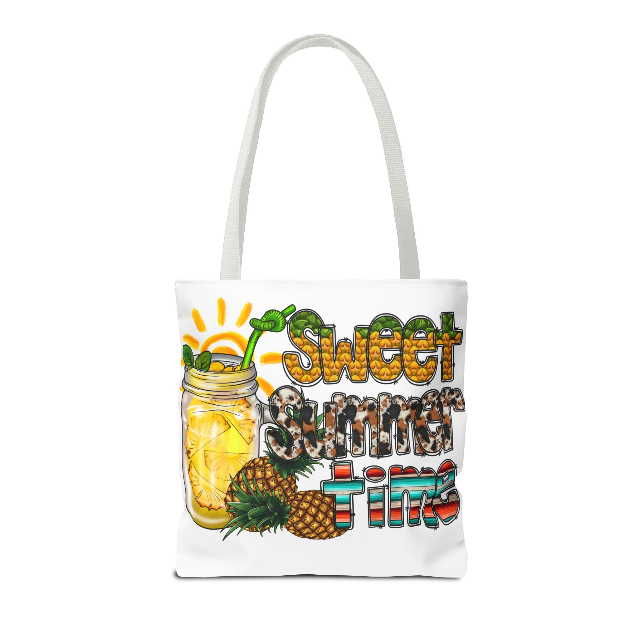 Sweet Summer Time Pineapple Tote Bag-Phoenix Styles