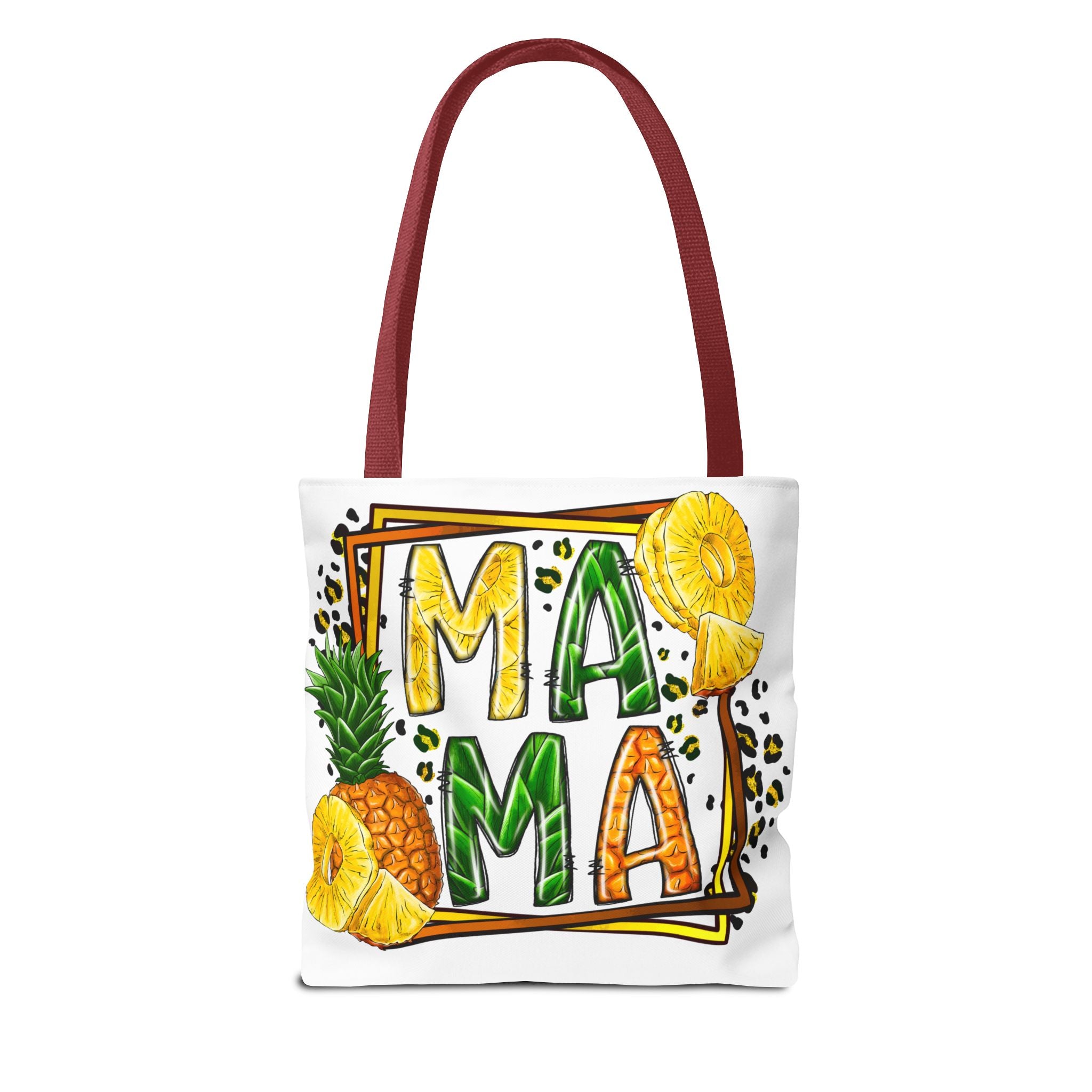 Mama Pineapple Tote Bag-Phoenix Styles