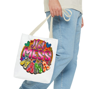 Hot Mess Mama Tote Bag-Phoenix Styles