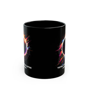 Total Solar Eclipse Black Mug (11oz, 15oz)-Phoenix Styles