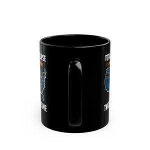 Twice in a Lifetime- Solar Eclipse Black Mug (11oz, 15oz)-Phoenix Styles