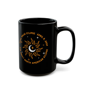 Total Solar Eclipse Black Mug (11oz, 15oz)-Phoenix Styles