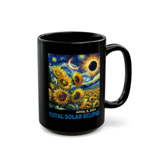 Total Eclipse Black Mug (11oz, 15oz)-Phoenix Styles